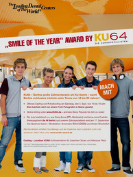 Smile Award Berlin 2011 by KU64 - wir suchen das schönste Berliner Lächeln unter Teens!